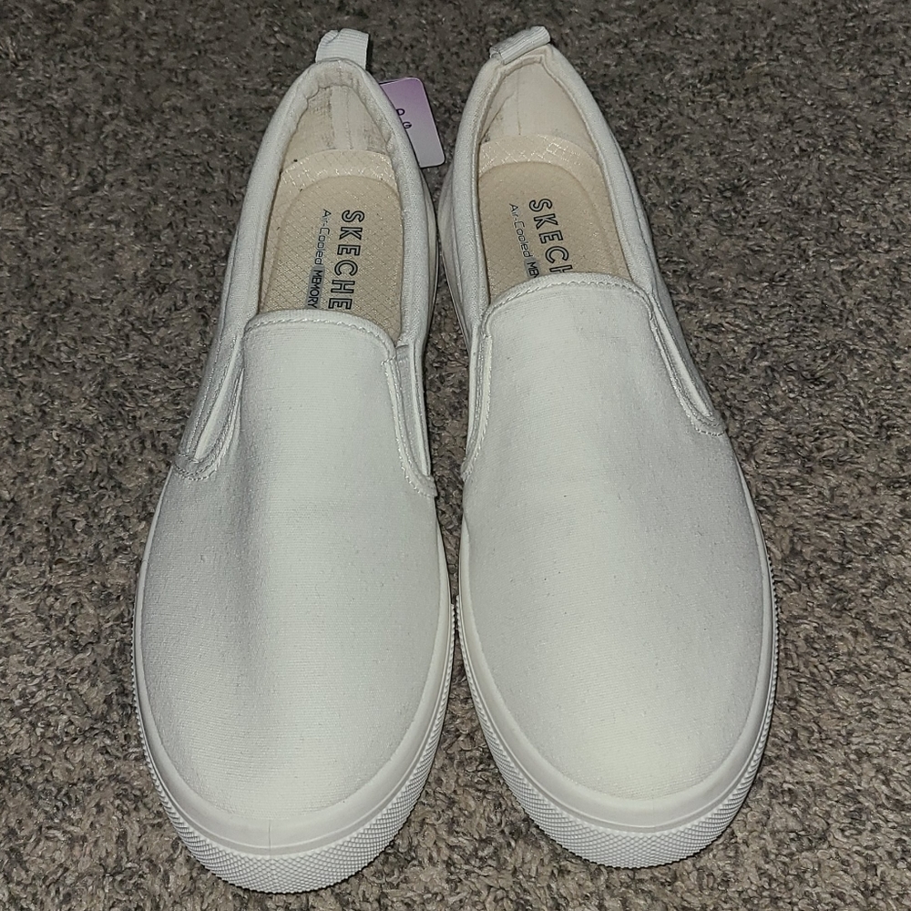 Memory foam sketchers slip ons